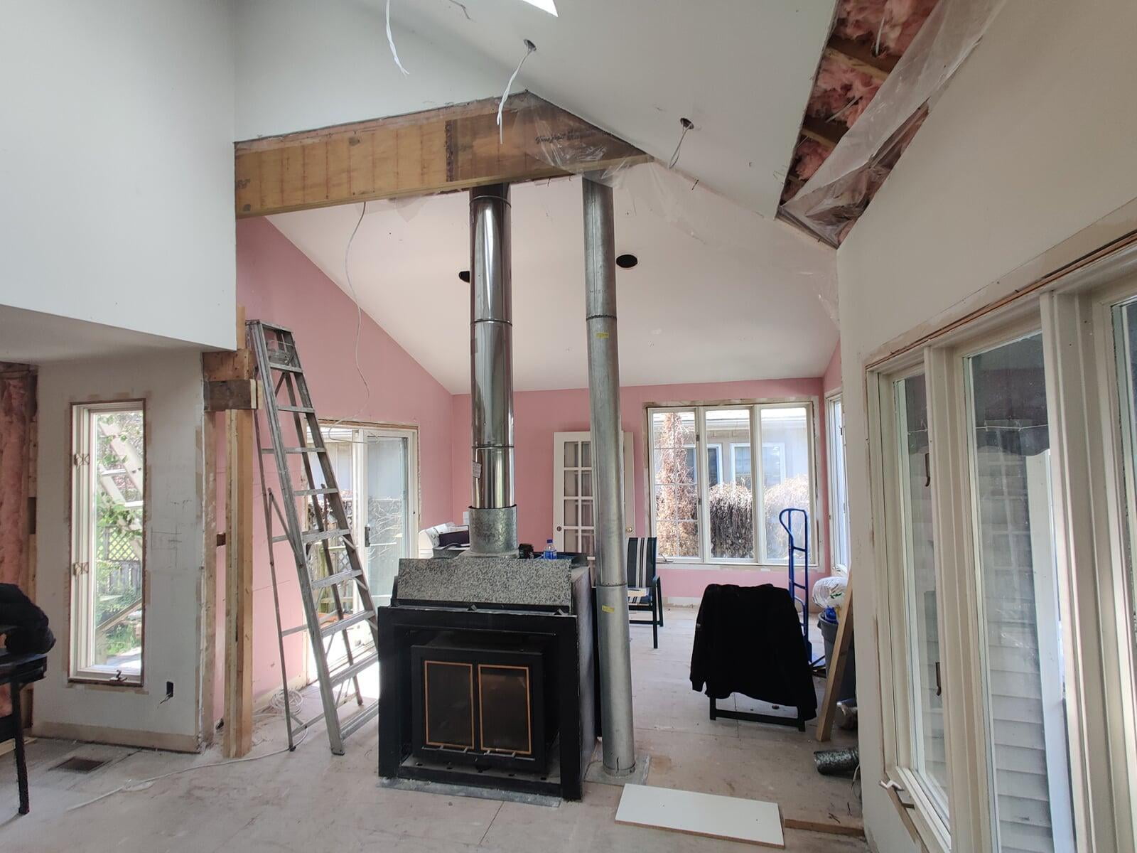 load-bearing wall removal project GTA